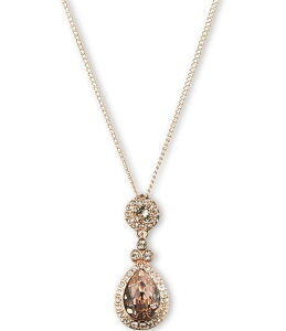�W�o���V�[ ���f�B�[�X �A�N�Z�T���[ �l�b�N���X�E�`���[�J�[ ���[�X Givenchy Wingate Crystal Pendant Necklace Rose Gold/Silk �S�[���h