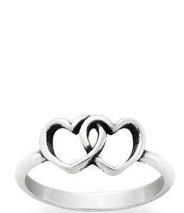 �W�F�[���Y �G�C�����[ ���f�B�[�X �A�N�Z�T���[ �w�� James Avery Two Hearts Together Ring Silver �V���o�[