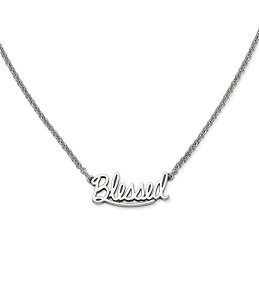WF[Y GC[ fB[X ANZT[ lbNXE`[J[ [X James Avery Blessed Adjustable Necklace Sterling Silver Vo[