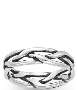 �W�F�[���Y �G�C�����[ ���f�B�[�X �A�N�Z�T���[ �w�� James Avery Tresse Band Sterling Silver �V���o�[