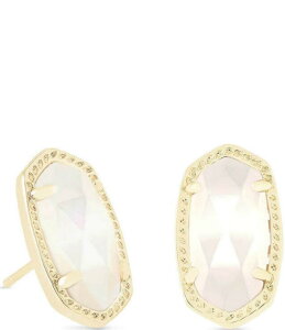 �P���h���X�R�b�g ���f�B�[�X �A�N�Z�T���[ �s�A�X�E�C�������O Kendra Scott Ellie Gold Stud Earrings Ivory MOP �A�C�{���[