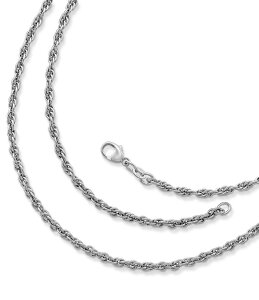 �W�F�[���Y �G�C�����[ ���f�B�[�X �A�N�Z�T���[ �l�b�N���X�E�`���[�J�[ James Avery Heavy Rope Chain Sterling Silver �V���o�[