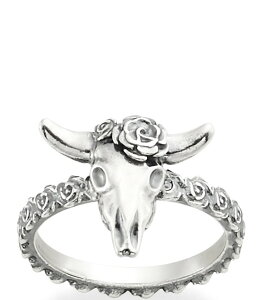 �W�F�[���Y �G�C�����[ ���f�B�[�X �A�N�Z�T���[ �w�� James Avery Desert Rose Ring Sterling Silver �V���o�[