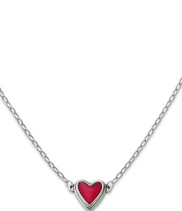 WF[Y GC[ fB[X ANZT[ lbNXE`[J[ [X James Avery Sweetheart Rouge Doublet Necklace Sterling Red bh