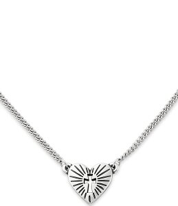 �W�F�[���Y �G�C�����[ ���f�B�[�X �A�N�Z�T���[ �l�b�N���X�E�`���[�J�[ ���[�X James Avery Radiant Faith Necklace Sterling Silver �V���o�[
