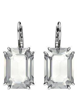 XtXL[ fB[X ANZT[ sAXECO Swarovski Millenia Octagon Crystal Drop Earrings Silver Vo[