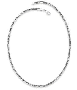 �W�F�[���Y �G�C�����[ ���f�B�[�X �A�N�Z�T���[ �l�b�N���X�E�`���[�J�[ ���[�X James Avery Rectangle Foxtail Chain Necklace Sterling Silver �V���o�[