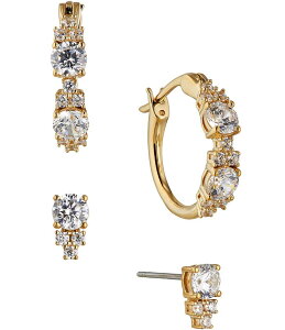 �i�f�B�[�� ���f�B�[�X �A�N�Z�T���[ �s�A�X�E�C�������O Nadri Gold Plated Crystal Earring Set Gold �S�[���h