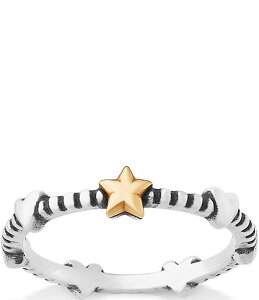 �W�F�[���Y �G�C�����[ ���f�B�[�X �A�N�Z�T���[ �w�� James Avery 14K Gold and Sterling Silver My Shining Star Two Tone Band Ring Two Tone �S�[���h