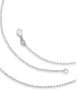 WF[Y GC[ fB[X ANZT[ lbNXE`[J[ [X James Avery Sterling Silver Faceted Cable Chain Necklace Sterling Silver Vo[