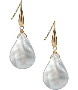 pgVAiV fB[X ANZT[ sAXECO Patricia Nash Seashore Pearl Shell Dangle Drop Earrings Egyptian Gold/Pearl p[