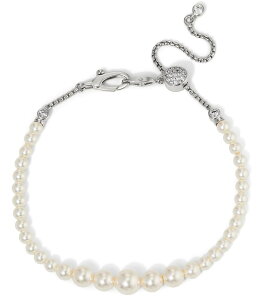 �i�f�B�[�� ���f�B�[�X �A�N�Z�T���[ �u���X���b�g�E�o���O���E�A���N���b�g Nadri Siren Pearl Beaded Bolo Line Bracelet Silver �V���o�[