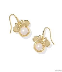 PhXRbg fB[X ANZT[ sAXECO Disney / Kendra Scott Silver Minnie Mouse Pearl Drop Earrings White Pearl zCg
