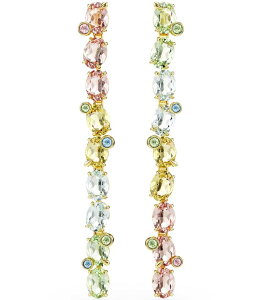 XtXL[ fB[X ANZT[ sAXECO Swarovski Gema Multicolored Linear Earrings Multi }`J[