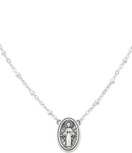 �W�F�[���Y �G�C�����[ ���f�B�[�X �A�N�Z�T���[ �l�b�N���X�E�`���[�J�[ ���[�X James Avery Virgin Mary Necklace Sterling Silver �V���o�[