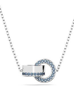 yz XtXL[ fB[X lbNXE`[J[ ANZT[ Hollow Crystal Adjustable Pendant Necklace Silver/Blue