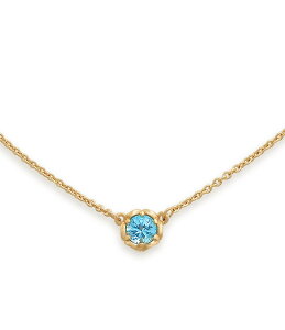 WF[Y GC[ fB[X ANZT[ lbNXE`[J[ [X James Avery 14K Gold Cherished Birthstone Necklace Blue Topaz u[