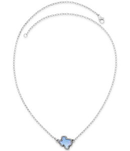 �W�F�[���Y �G�C�����[ ���f�B�[�X �A�N�Z�T���[ �l�b�N���X�E�`���[�J�[ ���[�X James Avery Sterling Silver Texas Doublet Necklace Blue �u���[