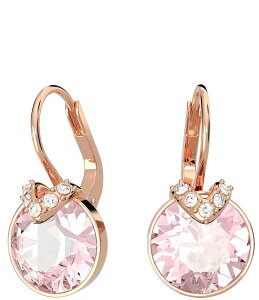 XtXL[ fB[X ANZT[ sAXECO Swarovski Bella Rose Gold V Crystal Drop Earrrings Rose Gold S[h
