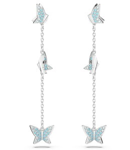XtXL[ fB[X ANZT[ sAXECO Swarovski Lilia Blue Butterfly Crystal Drop Earrings Blue u[