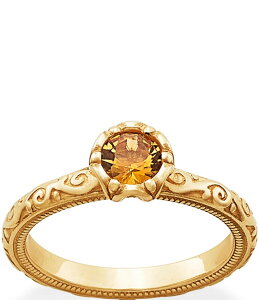 WF[Y GC[ fB[X ANZT[ w James Avery 14K Gold Cherished Birthstone Band Ring Citrine S[h