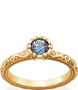 �W�F�[���Y �G�C�����[ ���f�B�[�X �A�N�Z�T���[ �w�� James Avery 14K Gold Cherished Birthstone Band Ring Lab-Created Alexandrite �S�[���h