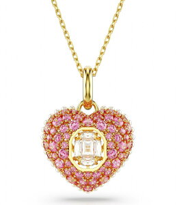 XtXL[ fB[X ANZT[ lbNXE`[J[ [X Swarovski Hyperbola Pendant Octagon Cut Crystal Heart Necklace Pink sN