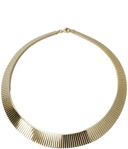 yz AWFgB[H fB[X lbNXE`[J[ ANZT[ Drama Diamond Cut Collar Necklace Gold
