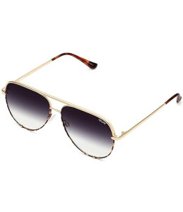 yz NGC fB[X TOXEACEFA ANZT[ Unisex High Key 55mm Tortoise Aviator Polarized Sunglasses Gold Tortoise Fade