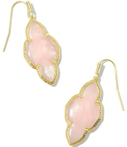 PhXRbg fB[X ANZT[ sAXECO Kendra Scott Abbie Rose Quartz Drop Earrings Gold Rose Quartz S[h