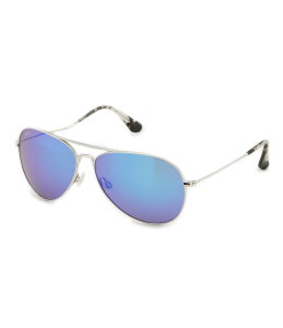yz }ECW fB[X TOXEACEFA ANZT[ Mavericks PolarizedPlus2R Aviator 61mm Sunglasses Silver/Blue Hawaii