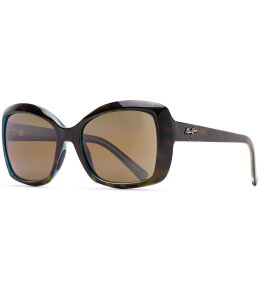 �}�E�C�W�� ���f�B�[�X �A�N�Z�T���[ �T���O���X�E�A�C�E�F�A �v���X�T�C�Y Maui Jim Orchid PolarizedPlus2R Round 56mm Sunglasses Tortoise