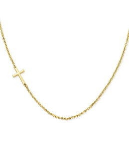 �W�F�[���Y �G�C�����[ ���f�B�[�X �A�N�Z�T���[ �l�b�N���X�E�`���[�J�[ ���[�X James Avery 14K Gold Horizon Cross Necklace 14K Gold �S�[���h
