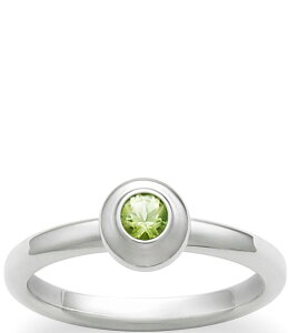 WF[Y GC[ fB[X ANZT[ w James Avery Remembrance Ring August Birthstone with Peridot Sterling Peridot