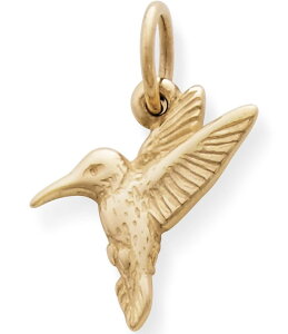 �W�F�[���Y �G�C�����[ ���f�B�[�X �A�N�Z�T���[ �l�b�N���X�E�`���[�J�[ James Avery 14K Gold Hummingbird Charm 14K Gold �S�[���h