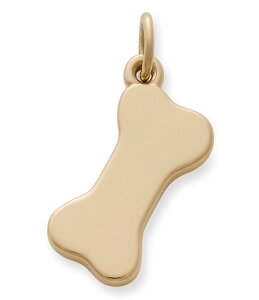 �W�F�[���Y �G�C�����[ ���f�B�[�X �A�N�Z�T���[ �l�b�N���X�E�`���[�J�[ James Avery 14K Gold Dog Bone Charm Gold �S�[���h