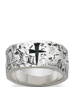 �W�F�[���Y �G�C�����[ ���f�B�[�X �A�N�Z�T���[ �w�� James Avery Men's Mark Of the Cross Ring Sterling Silver �V���o�[