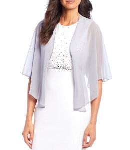 �C�O�i�C�g ���f�B�[�X �A�N�Z�T���[ �}�t���[�E�X�g�[���E�X�J�[�t �V�t�H�� Ignite Evenings Multi Wear Chiffon Shawl Silver �V���o�[