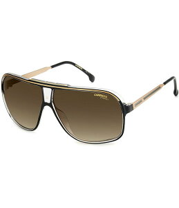 �J���[�i ���f�B�[�X �A�N�Z�T���[ �T���O���X�E�A�C�E�F�A Carrera Grandprix Rectangle Sunglasses Black Gold �u���b�N