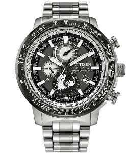 �V�`�Y�� ���f�B�[�X �A�N�Z�T���[ �r���v T�V���c Citizen Men's Promaster Multifunction Stainless Steel Bracelet Watch Silver �V���o�[