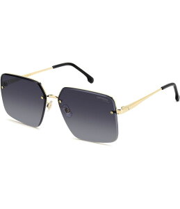 �J���[�i ���f�B�[�X �A�N�Z�T���[ �T���O���X�E�A�C�E�F�A Carrera Women's 3044/S 61mm Rectangle Sunglasses Gold �S�[���h