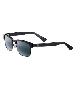 yz }ECW fB[X TOXEACEFA ANZT[ Kawika PolarizedPlus2R Rectangular 54mm Sunglasses Gloss Black