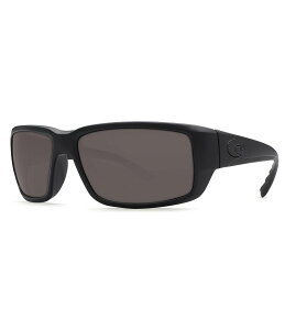 RX^ fB[X ANZT[ TOXEACEFA Costa Fantail Polarized UVA/UVB Protection Rectangle Sunglasses Blackout