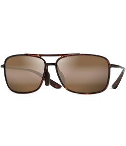 yz }ECW fB[X TOXEACEFA ANZT[ Kaupo Gap PolarizedPlus2R Aviator 61mm Sunglasses Tortoise