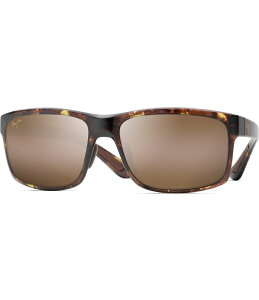yz }ECW fB[X TOXEACEFA ANZT[ Pokowai Arch PolarizedPlus2R Olive Tortoise Rectangular 58mm Sunglasses Olive Tortoise