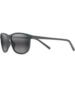 yz }ECW fB[X TOXEACEFA ANZT[ Lele Kawa Polarized Plus2R Classic 58mm Sunglasses Grey Stripe