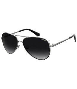 |Ch fB[X ANZT[ TOXEACEFA Polaroid Unisex Gradient Polarized Aviator Sunglasses Gunmetal K^
