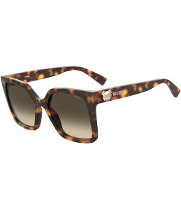 XL[m fB[X ANZT[ TOXEACEFA Moschino Women's Mos123 55mm Square Sunglasses Havana