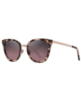 yz }ECW fB[X TOXEACEFA ANZT[ Women's Wood Rose Polarized Cat Eye Sunglasses Pink