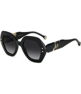 yz LCiw fB[X TOXEACEFA ANZT[ Women's Her0126/s Oversized Geometric Sunglasses Black Havana